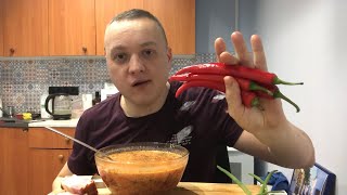 Перца с борщём захотел МУКБАНГ mukbang eating