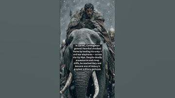 Hannibal – The General Who Crossed the Alps with War Elephants. #Hannibal