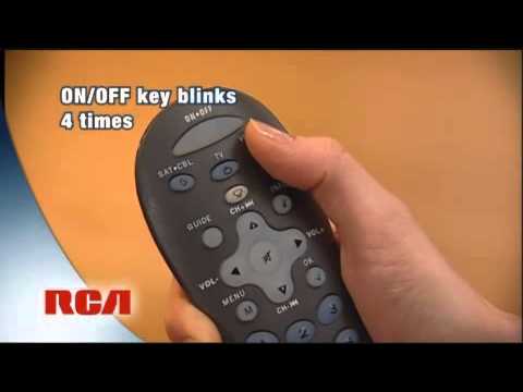 hook up universal remote rca