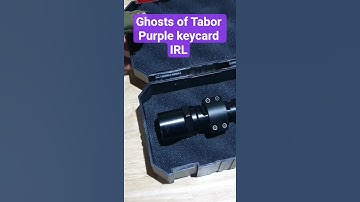 Ghosts of Tabor Purple Keycard in real life #ghostsoftabor