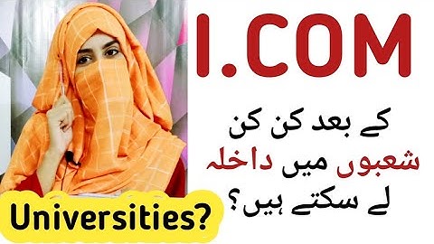 Fields after ICOM & DCOM• Career Counselling about ICOM• Whats is ICOM• Scope of ICOM