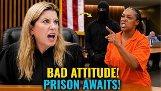 Judge Raquel West's Brutal Warning — Your Attitude Will Send You to Prison!