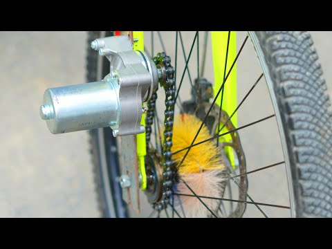 How To Make Electric Bike Using Self Motor