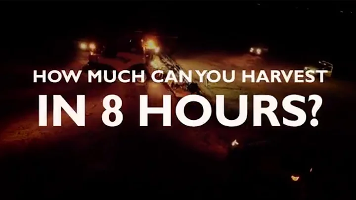 World Record Soybean Harvest! The New Holland CR Series Combine