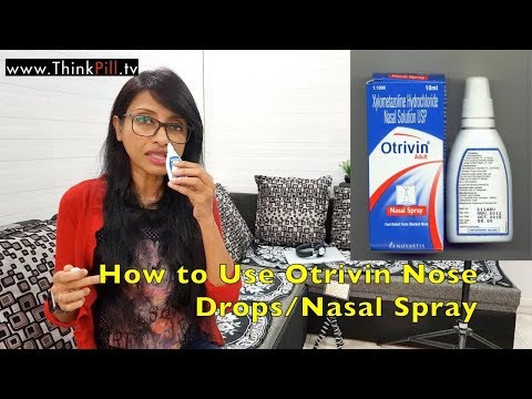 Video: Otrivin - Instructions For The Use Of Drops And Spray, Price, Reviews, Analogues