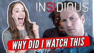 First Time Watching INSIDIOUS Reaction... COMPLETELY TERRIFYING.