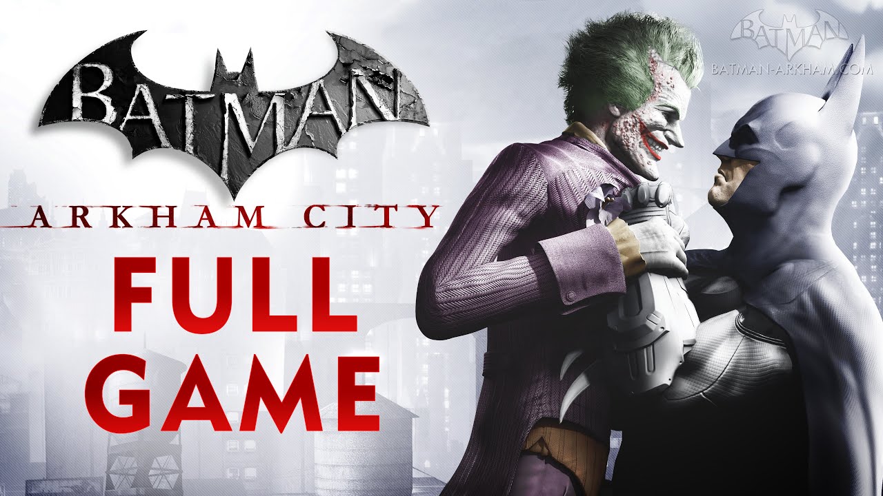 Batman: Arkham City - Full Game Walkthrough in 4K 60fps 