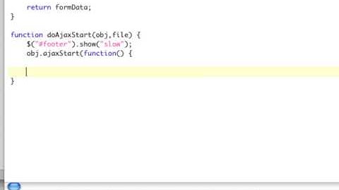 Ajax starting and ending with Jquery