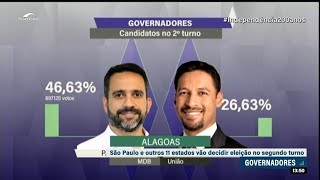 Confira os estados em que haverá eleições no segundo turno para governador