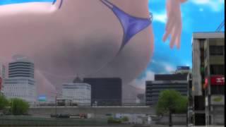 [MMD][Giantess] Smoke Effect Test