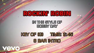Video thumbnail of "Bobby Day - Rockin' Robin (Karaoke)"