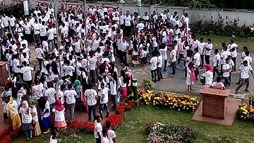 Rag day, pstu-2019, agriculture faculty . flash Mob, ag