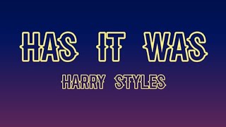 Harry Styles - As It Was (Lyrics)