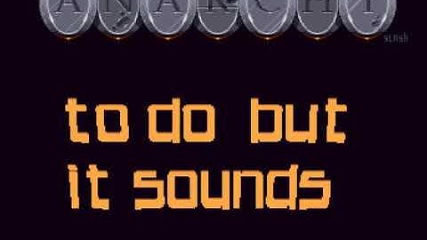 Anarchy - 3D demo II (1992) Amiga