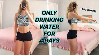 I DID A 4 DAY WATER FAST (no food for 107 hours)