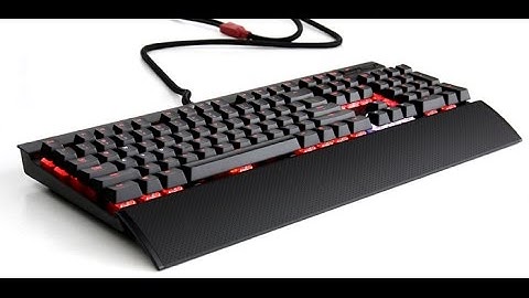 Guru3D.com Corsair K70 RGB Keyboard Demo