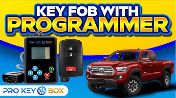 How To Easily Program Your 2016-2018 Toyota Tacoma Key Fob: Step-by-Step Guide DIY | ProKeyBox.com