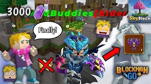 I FINALLY BOUGHT THE NIGHTMARE SHIELD IN SKYBLOCK! 😨😈 *OP* [Blockman Go]