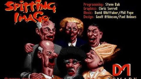 Spitting Image Review for the Commodore Amiga by John Gage