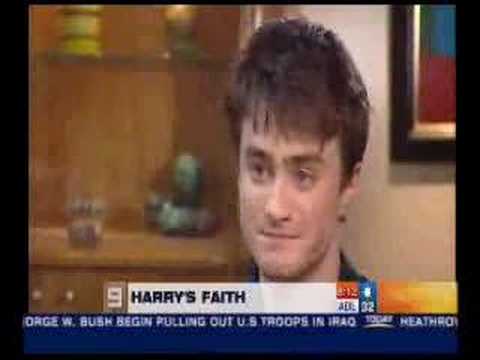 Daniel Radcliffe on The Today Show (Australia)