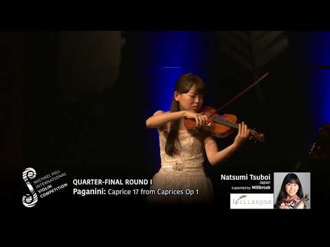 2017 Round #1 Competitor #7 N Tsuboi | Paganini: Caprice 17 from Caprices Op 1