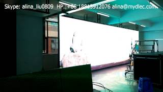 Epistar outdoor full color p10 led display 160x160mm