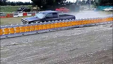 MASH TL-4 Roller Barrier - Pick Up Test