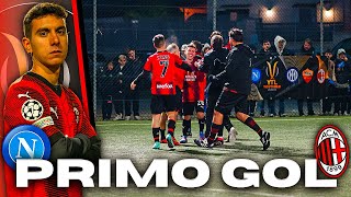 ⚽️IL MIO PRIMO GOL alla YOUTUBER LEAGUE | NAPOLI - MILAN ❤️🖤