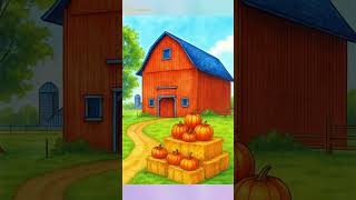 Autumn Harvest Magic Coloring Book