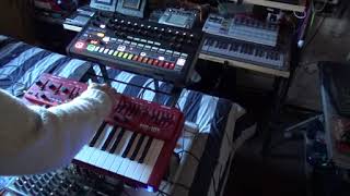 Behringer MS-101, RD-8 & RV-600