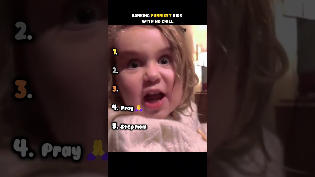 Ranking Funniest Kids With No Chill