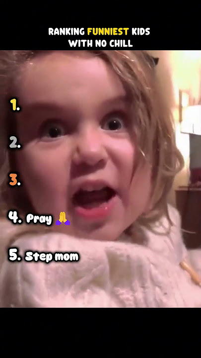Ranking Funniest Kids With No Chill