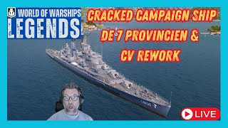 World of Warships Legends - UPDATE DAY! Cracked campaign ship and CV rework #update