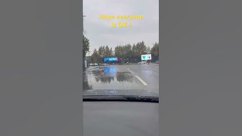 Hope everyone is ok ! #accident #police #crash