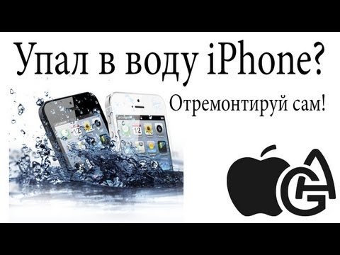 iPhone упал в воду, в экране видна вода, что делать? / Apple Water Damage iPhone упал в воду, в экране видна вода, что делать? / Apple Water Damage