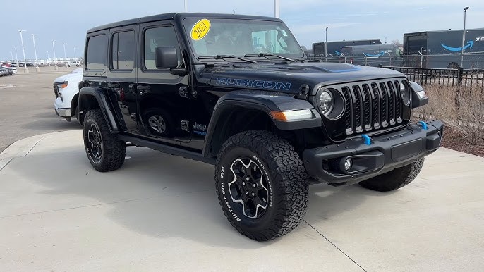 2022 JEEP WRANGLER RUBICON 2 DOOR TURBO BLACK 4K WALKAROUND 22J120 SOLD! -  YouTube