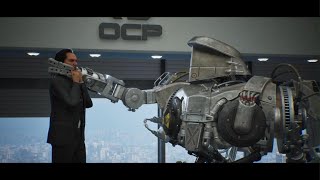 Robocop: Rogue City Scrap yard.Or prison.Creep.