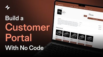 How to build a Customer Portal with #NoCode | Glide Apps | Quick Tutorial #software