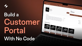 How to build a Customer Portal with #NoCode | Glide Apps | Quick Tutorial #software