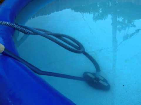 how to vacuume a pool with out a pump - YouTube