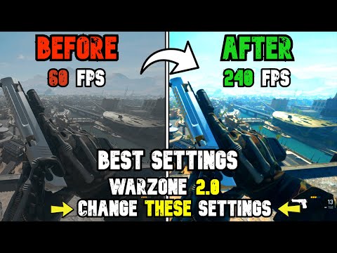 BEST PC Settings for Warzone 2 SEASON 5! (Optimize FPS u0026 Visibility)