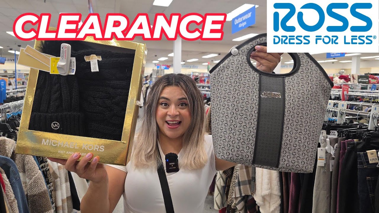 La Tienda Mas Grande Y Barata De USA - Ross Dress For Less - Ropa Y Bolsas De Marca a .49 Centavos