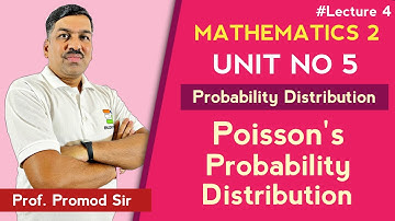 Poissons Distribution | Mathematics II | Unit 5 - Lecture 4 | K-Scheme | Enlight India