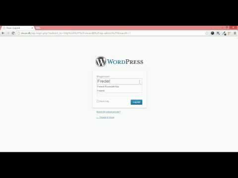 Log ind - WordPress