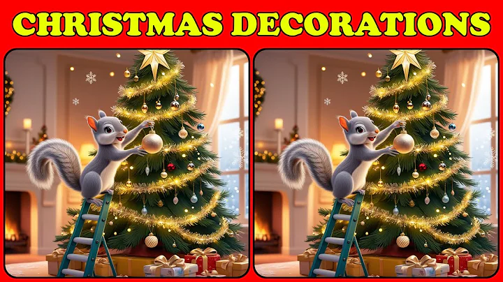 Spot the Difference: Christmas Decorations [Find 3 Differences] #29