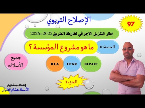 الحصة 10 مشروع المؤسسة الجزء 1