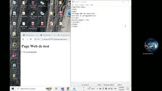 8. JavaScript: Instructions d'écriture : write() , alert(), log(), innerHTML