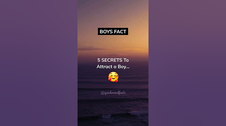 5 SECRETS To Attract A Boy... #shorts