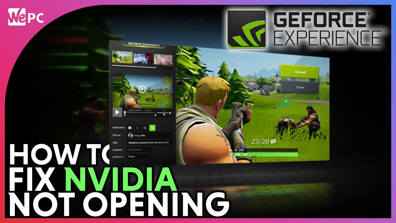 How To Fix Geforce Experience Not Loading Youtube