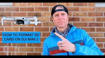 HOW TO FORMAT SD CARD ON DJI MINI II